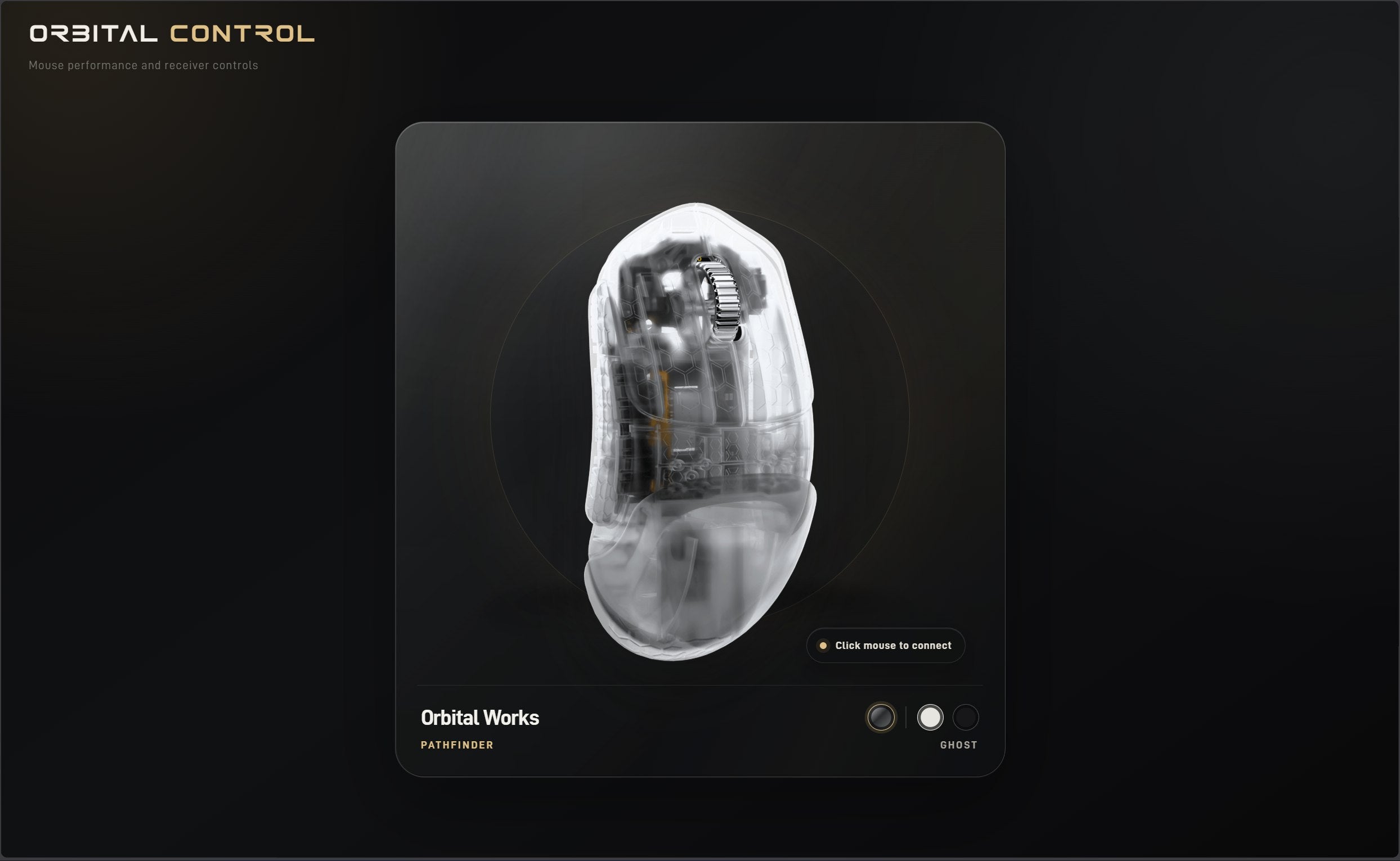 orbital web control